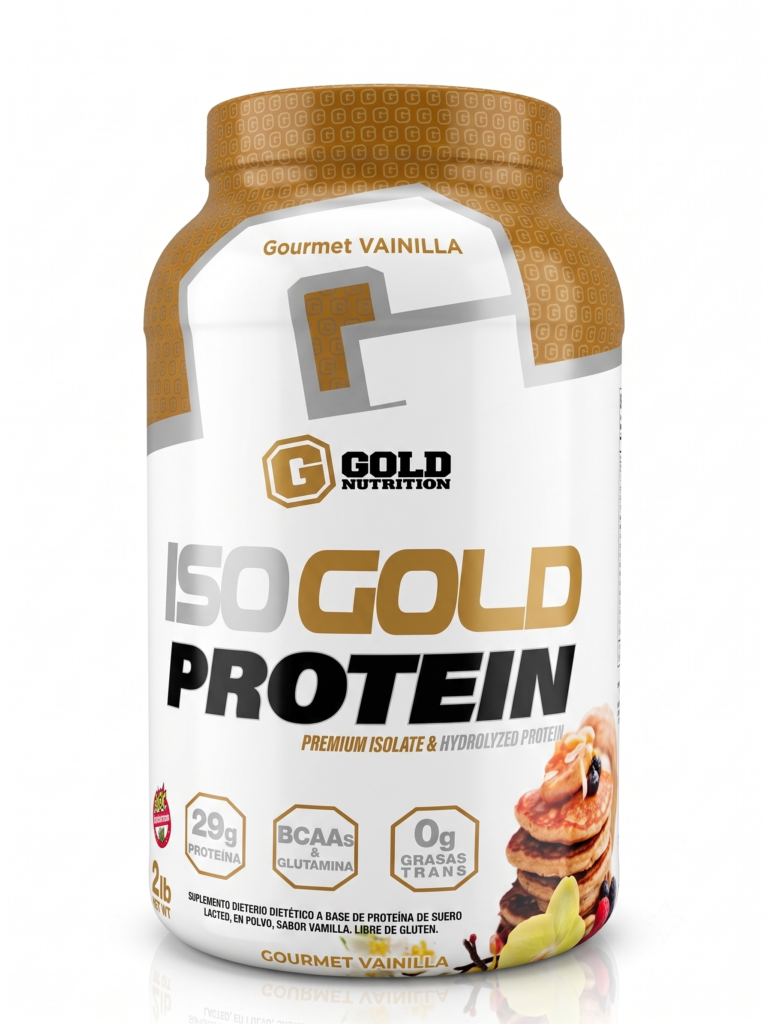 Proteína isolada - hidrolizada blend mezcla 1kg Gold Nutrition - Iso Gold Protein