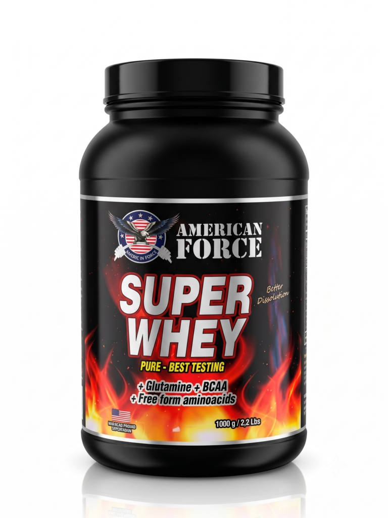 Proteína de suero de leche 2.800 kg, concentrada American Force - Super Whey