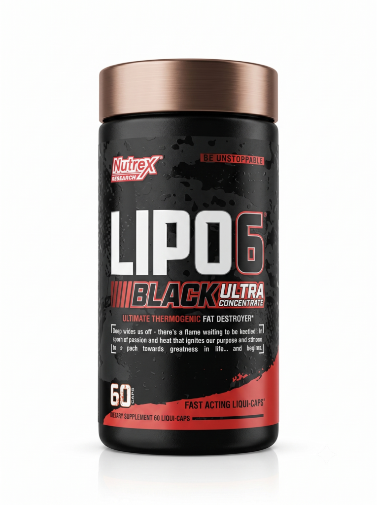 Potente conductor de grasas Nutrex Research - Lipo 6 Black Ultra Concentrate