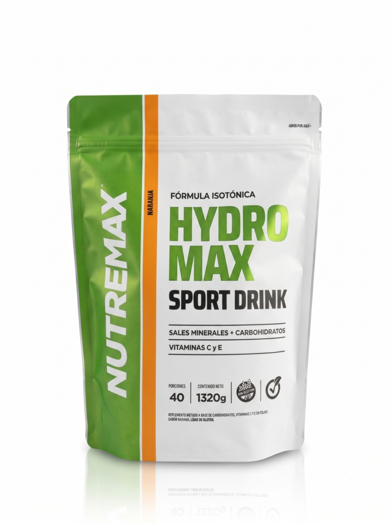 Bebida isotónica y sales minerales Nutremax - Hydro Max Sport Drink