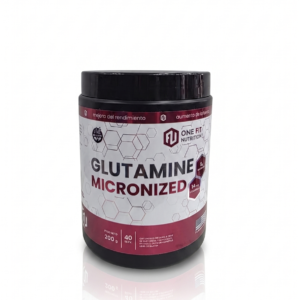 Glutamina micronizada anti catabólico One Fit Nutrition - Glutamine Micronized