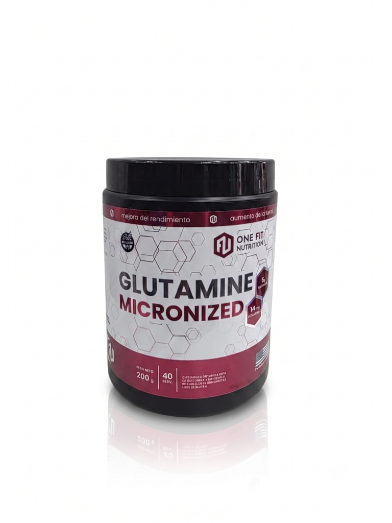 Glutamina micronizada anti catabólico One Fit Nutrition - Glutamine Micronized