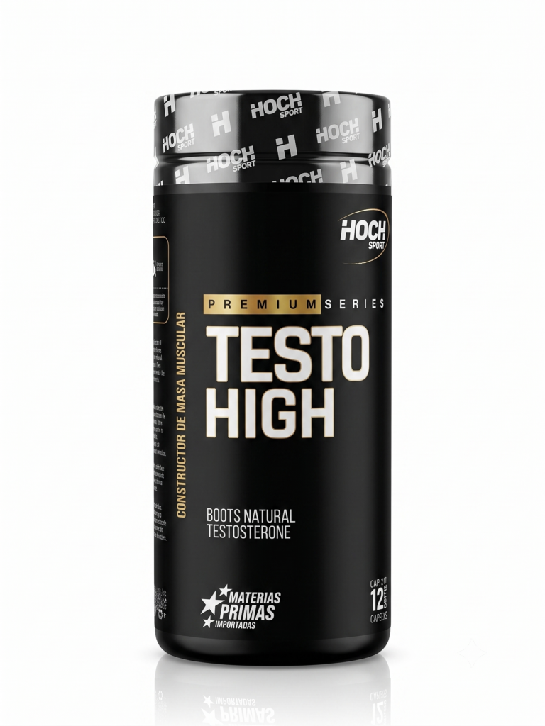 Incremento de fuerza - mejora la resistencia física - estimula la producción hormonal Hoch Sport - Testo High