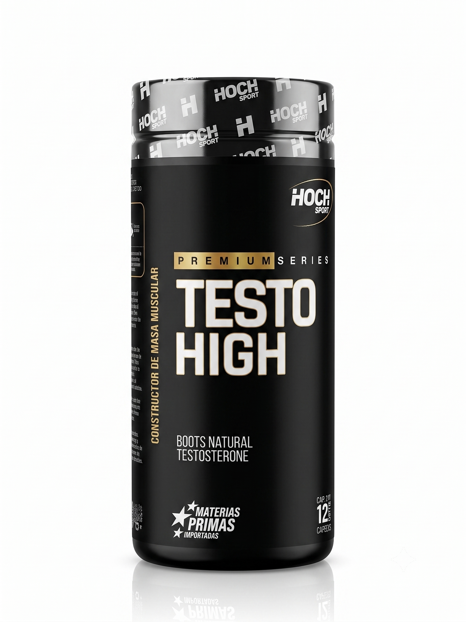 Incremento de fuerza - mejora la resistencia física - estimula la producción hormonal Hoch Sport - Testo High