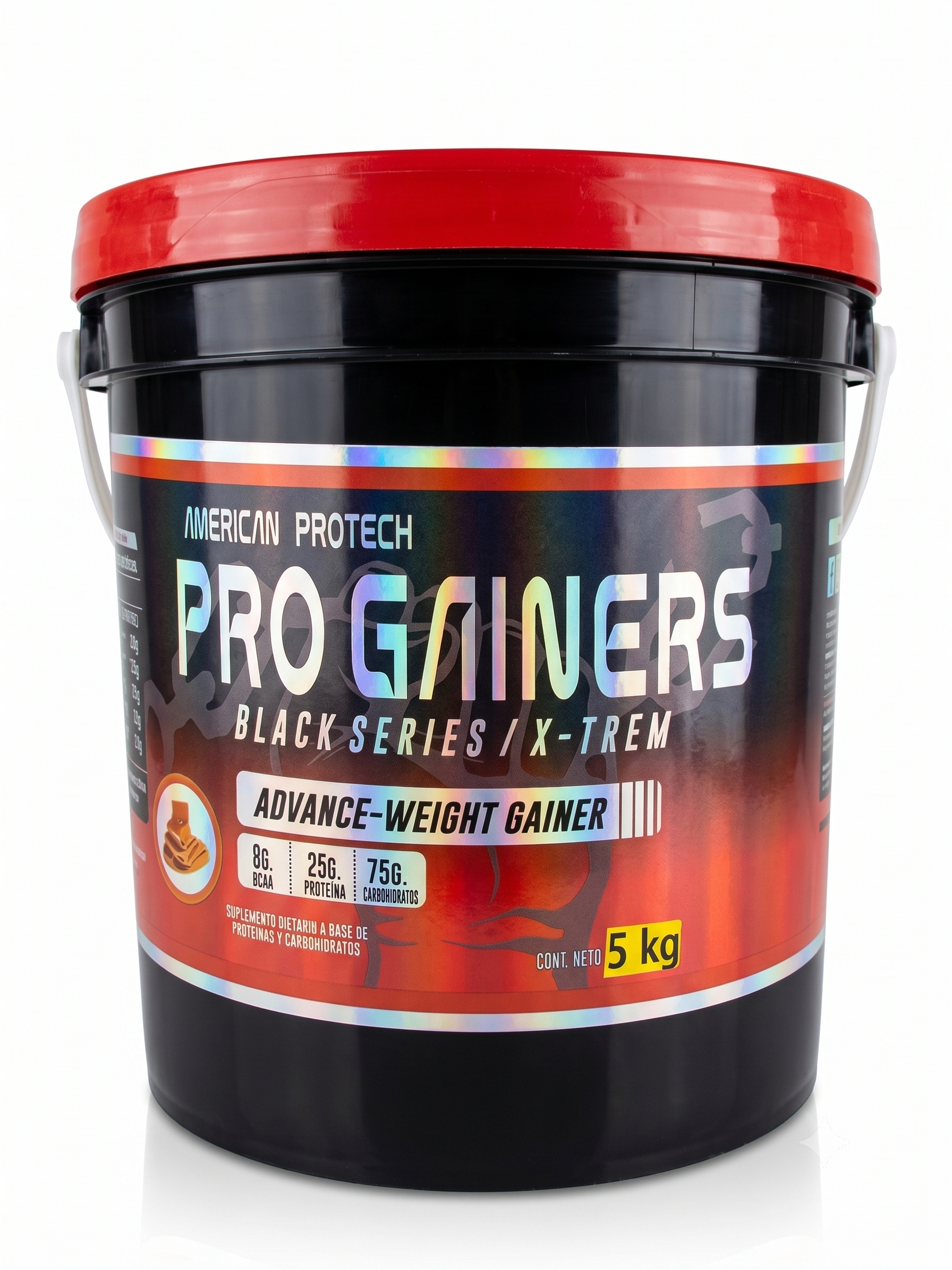 Ganadores de masa muscular American Protech - Pro Gainers Black Series / X-Trem