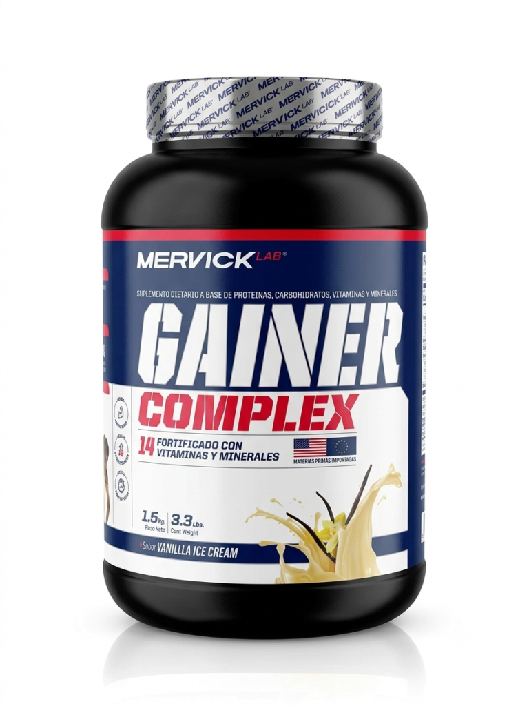 Ganadores de masa muscular Mervick Lab - Gainer Complex