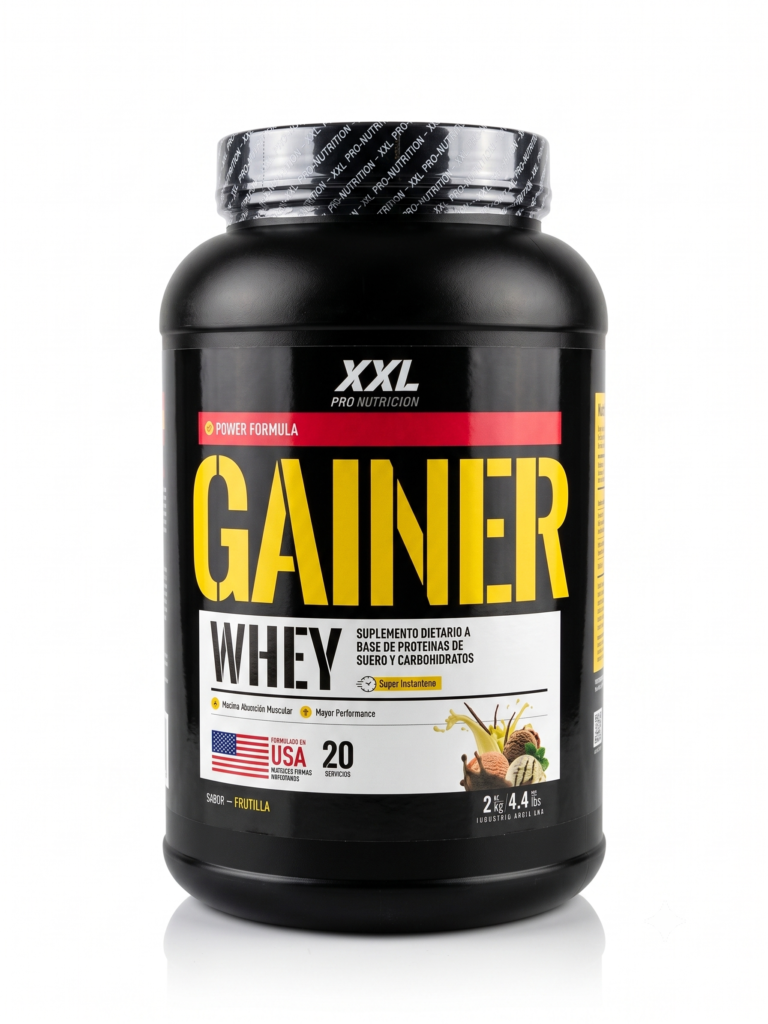 Ganador de masa muscular XXL Pro Nutrición - Gainer Whey