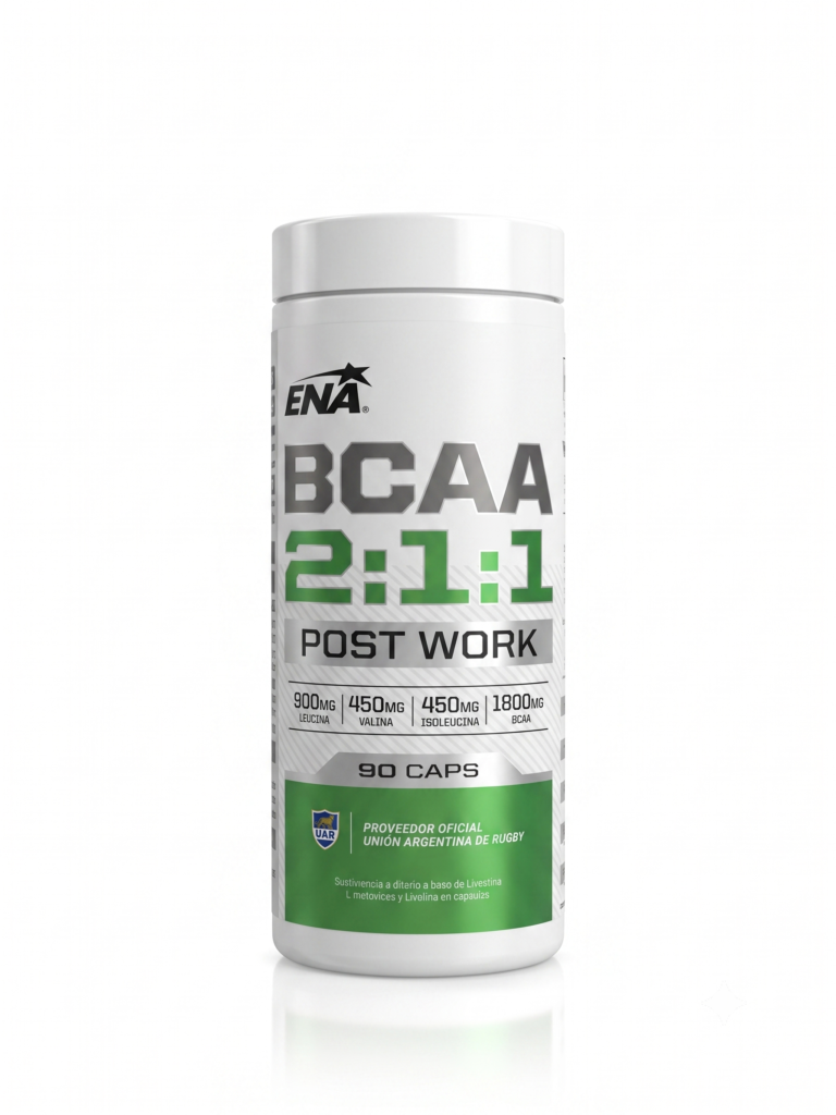BCAA aminoácidos encadenados ENA - BCAA 12:1:1 Super Ratio