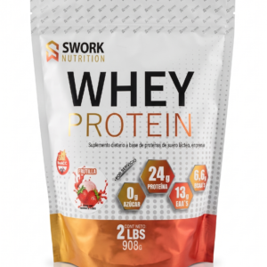 Proteína de suero de leche concentrada 1kg Swork Nutrition - Whey Protein