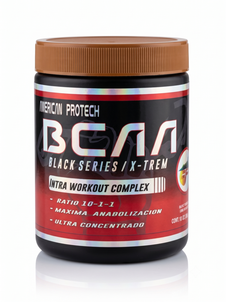BCAA ratio 10:1:1 más glutamina American Protech - BCAA Black Series / X-Trem