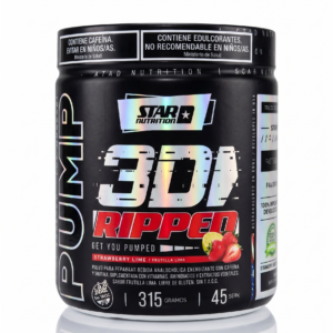 Pre entrenos Star Nutrition - Pump 3DP Ripped Strawberry Lime