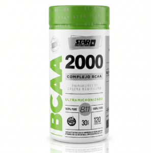 BCAA aminoácidos encadenados Star Nutrition - BCAA 2000