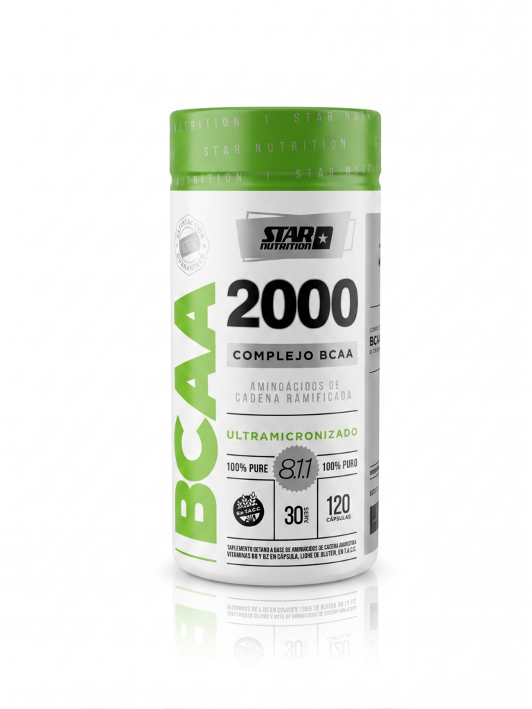 BCAA aminoácidos encadenados Star Nutrition - BCAA 2000