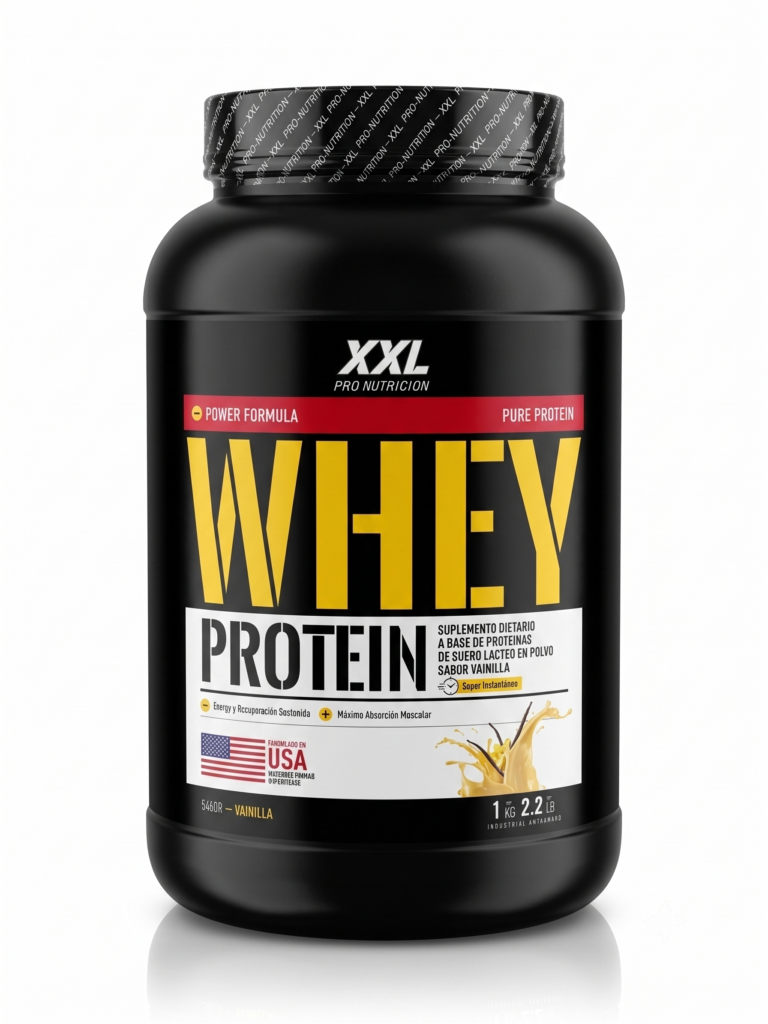 Proteína de suero concentrada 1kg XXL Pro Nutrición - Whey Protein