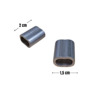 Casquillo prensa cable 5mm