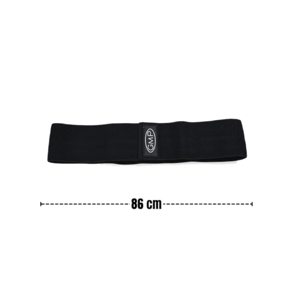 Bandas circular tela alta densidad - Negra 86 cm