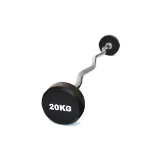 Barra fija ez con peso - 20kg