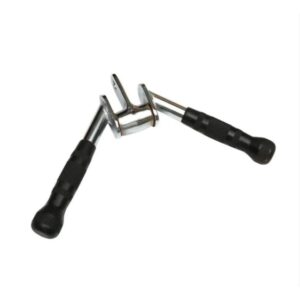 Agarre en V para polea giratorio con agarre ergonómico