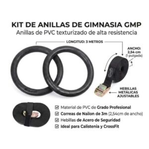Anillas de pvc con regulación metálica