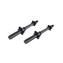 Mancuerna con rosca hueca de acero recubierta en PVC – 30mm – largo 45cm -PAR