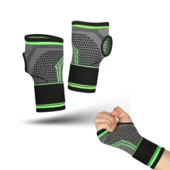 Muñequera guantes de compresión