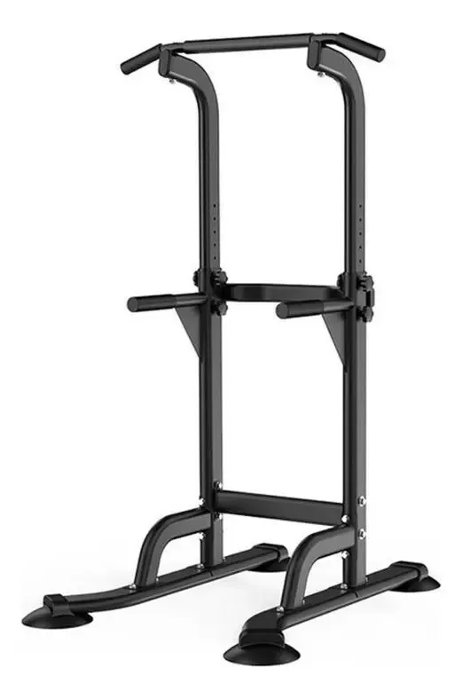 Dominadas fondos paralelas y abdominales power rack