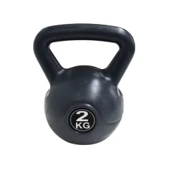 Pesa rusa recubierta PVC 2kg / rellena con cemento