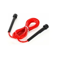 Soga para saltar PVC largo regulable 3m largo total – Rojo