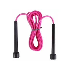 Soga para saltar PVC largo regulable 3m largo total – Rosa