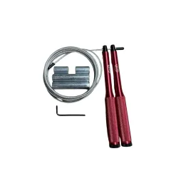 Soga para saltar rulemanes aluminio + lastre crossfit boxeo hasta 210gr