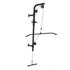 Soporte polea alta y baja para pared