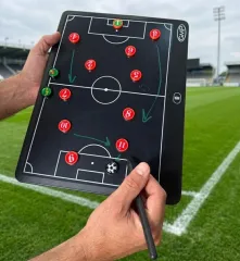 Tablero magnético eletronico para entrenamiento de futbol
