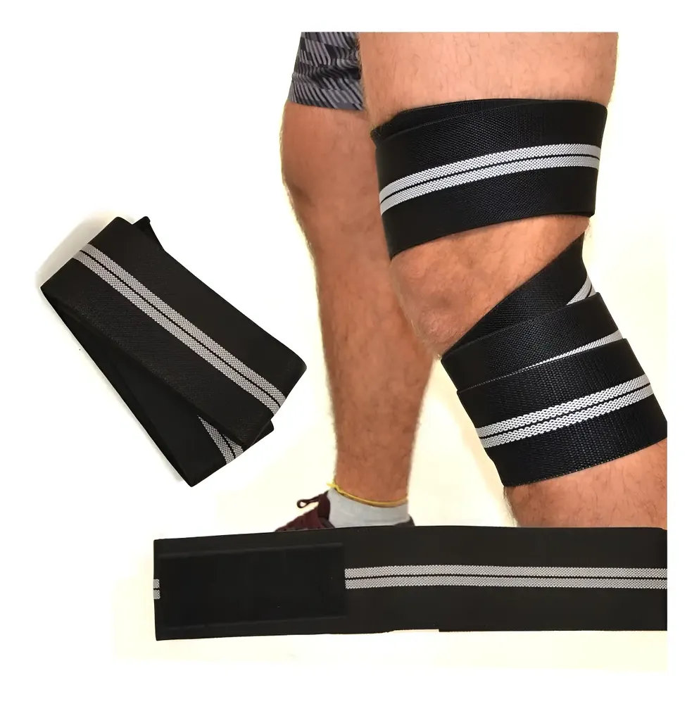 Vendas de rodilla 2m x 8cm – power lifting (PAR)